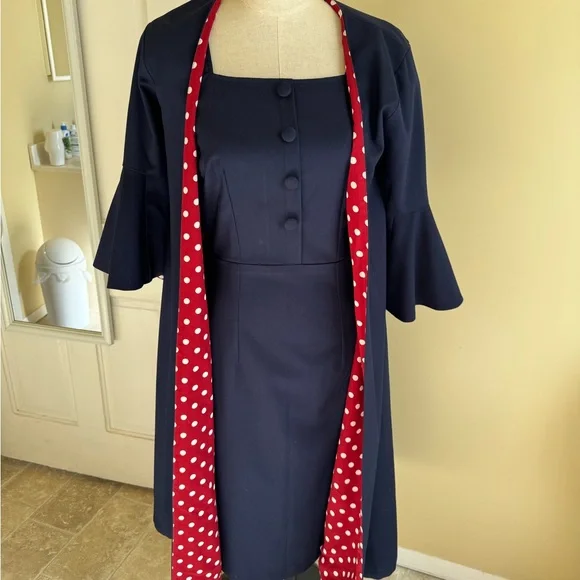 Heart My Closet Custom Dress & Coat Set - Picture 3 of 6